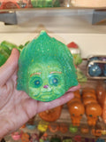 Baby Grinch bath bomb