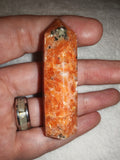 Orange calcite tower. Tower #55