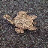 Murano Style Hand-Blown Glass Turtle Paperweight