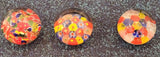 Murano Style Millefiori Mini Glass Paperweights