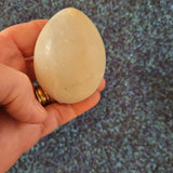 White Alabaster Egg #11 – Approx. 165g