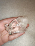Clear Quartz Snail Carving - 140g