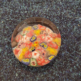 Murano Style Millefiori Glass Paperweight