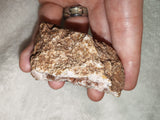 Natural Quartz Druzy Geode Specimen – Approx. 50-60g