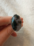 Moss Agate Ring 🌿✨ - Ring #89 - Size: 16/N