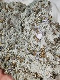 Green Quartz Pyrite & Galena Cluster | Borieva Mine Bulgaria | 1025g | Specimen #2