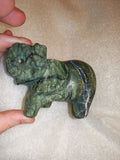 Serpentine Elephant Carving - 300g