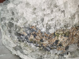 Large Quartz, Dolomite & Pyrite Collector Specimen (Ice Quartz) 4.84kg Natural Display Mineral