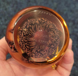 Caithness Golden Jubilee Royal Cypher Paperweight