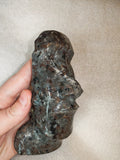 UV Reactive Yooperlite Moai Figure