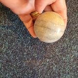 Natural Grey Stone Sphere – #22- Approx 180g