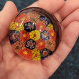 Murano Style Millefiori Mini Glass Paperweights