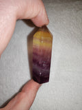 Rainbow fluorite tower. Tower #56