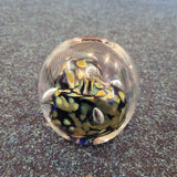 Glass Art Paperweight #25 | Handcrafted Abstract Art Glass Display Piece | 1.2kg