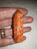 Orange calcite tower. Tower #55
