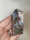 Moss Agate Tower #5 – Approx. 120g