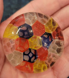 Murano Style Millefiori Mini Glass Paperweights