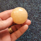 Orange Calcite Sphere – #18 – Approx. 80g