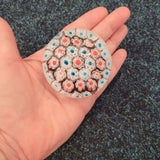 Murano Millefiori Glass Paperweight