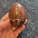 Brecciated Jasper Crystal Egg – Approx. 275g - Egg #8
