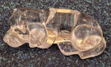 Princess House Germany Clear Crystal Dog Paperweight
