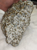 Large Green Quartz with Pyrite Crystal Cluster | Borieva Mine, Madan, Bulgaria | 2.984kg Cabinet Specimen #4