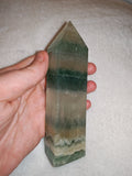 Green fluorite tower. Tower #52