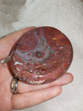 Polished Ocean Jasper Style Freeform Bowl