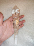 Clear Quartz Wand with Display Stand - 280g