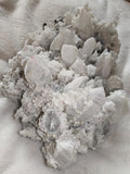 Large Quartz, Dolomite & Pyrite Collector Specimen (Ice Quartz) 4.84kg Natural Display Mineral