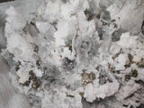 Large Quartz, Dolomite & Pyrite Collector Specimen (Ice Quartz) 4.84kg Natural Display Mineral