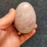Lepidolite Crystal Egg #13 – Approx. 260g