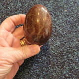 Elephant Skin Jasper Crystal Egg – Approx. 240g - Egg #9
