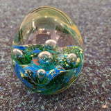 Glass Art Paperweight #27 | Handcrafted Studio Glass Paperweight | Limited Edition No. 40/720