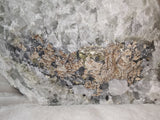 Large Quartz, Dolomite & Pyrite Collector Specimen (Ice Quartz) 4.84kg Natural Display Mineral