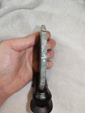 Chinese Painting Stone Display Disc with Stand