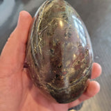 Dragon Blood Jasper Crystal Egg - Egg #5
