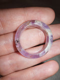 Chevron Amethyst Gemstone Ring | Dream Amethyst Crystal Band