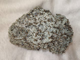 1.14kg Green Quartz Needle Crystal Cluster with Pyrite & Galena | Borieva Mine Bulgaria