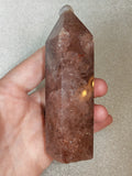 Strawberry Quartz Tower #3 – Approx. 160–170g