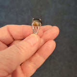 Smoky Agate Ring - Size 19 - Ring #5 🤎