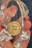 Princess House Germany Clear Crystal Dog Paperweight