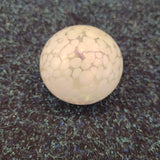 Heron Glass Iridescent Bubble Paperweight