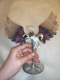 Fluorite Wings with Unicorn Display Stand