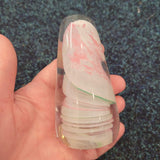 Tweedsmuir Glass Pillar Paperweight
