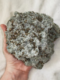 Green Quartz Pyrite & Galena Cluster | Borieva Mine Bulgaria | 1025g | Specimen #2
