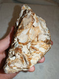 Natural Chocolate Calcite Formation 566g | Pakistan | Banded Mineral Display Specimen | Collector Crystal #4
