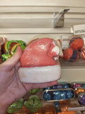 Santa hat bath bomb