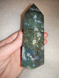 Moss Agate Tower #19 – 310g