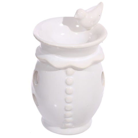 Ceramic Bird Bath Oil Burner